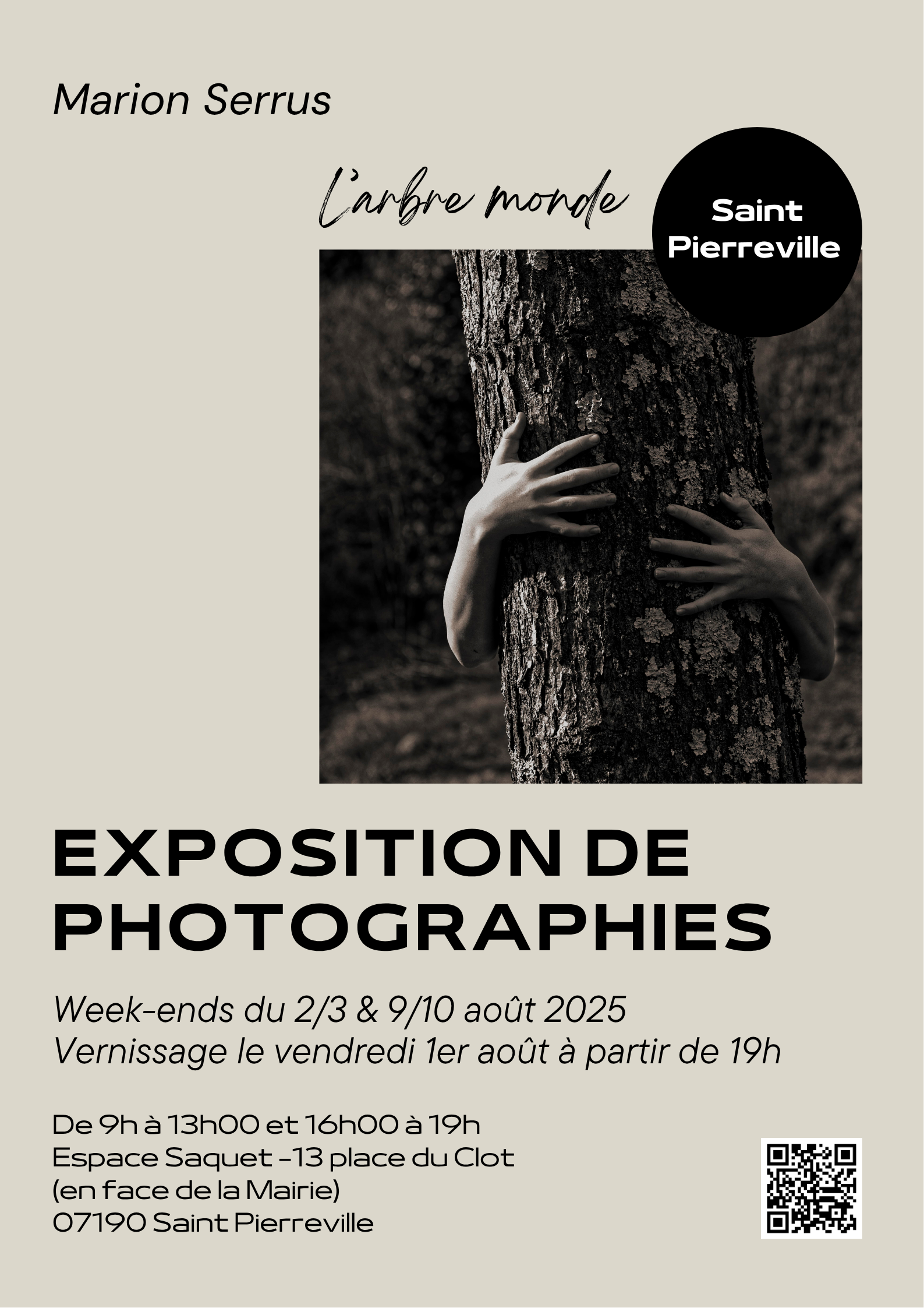 affiche expo st pierreville_août 2025